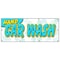 Signmission HAND CAR WASH BANNER SIGN detail wax car wash clean auto service B-96 Hand Car Wash - alternate 1